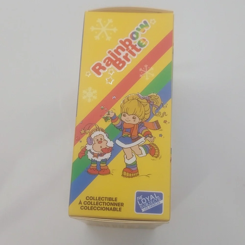 NIB Rainbow Brite Cheebee figure 40th Anniversary‎ Holiday Winter series